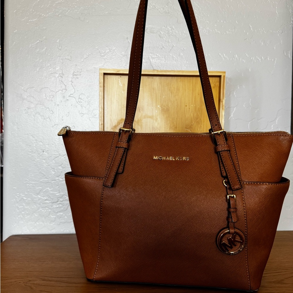 Michael Kors Brown Tote Bag